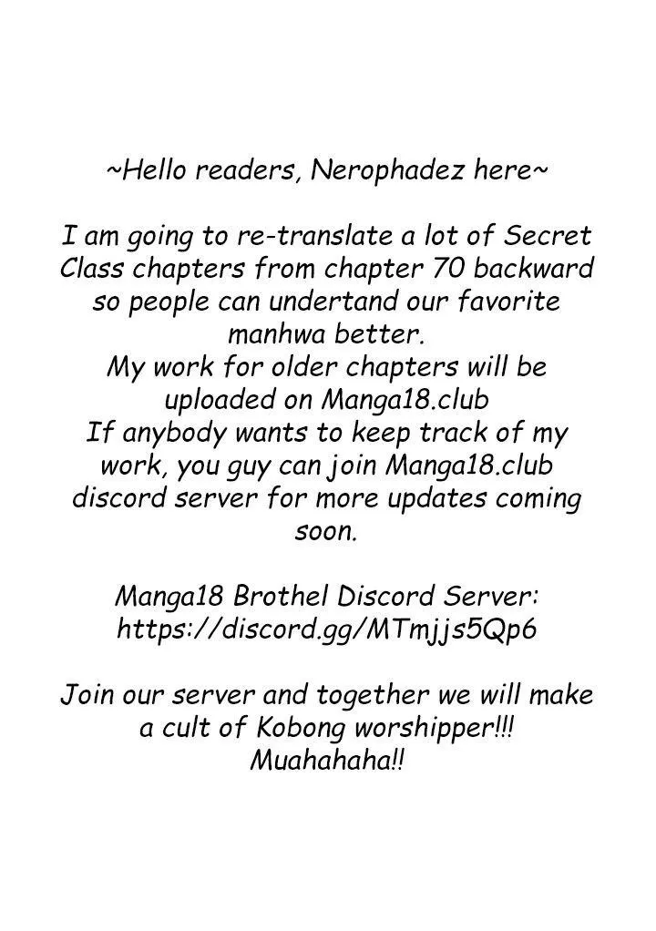 Secret Class Chapter 71 Image 1