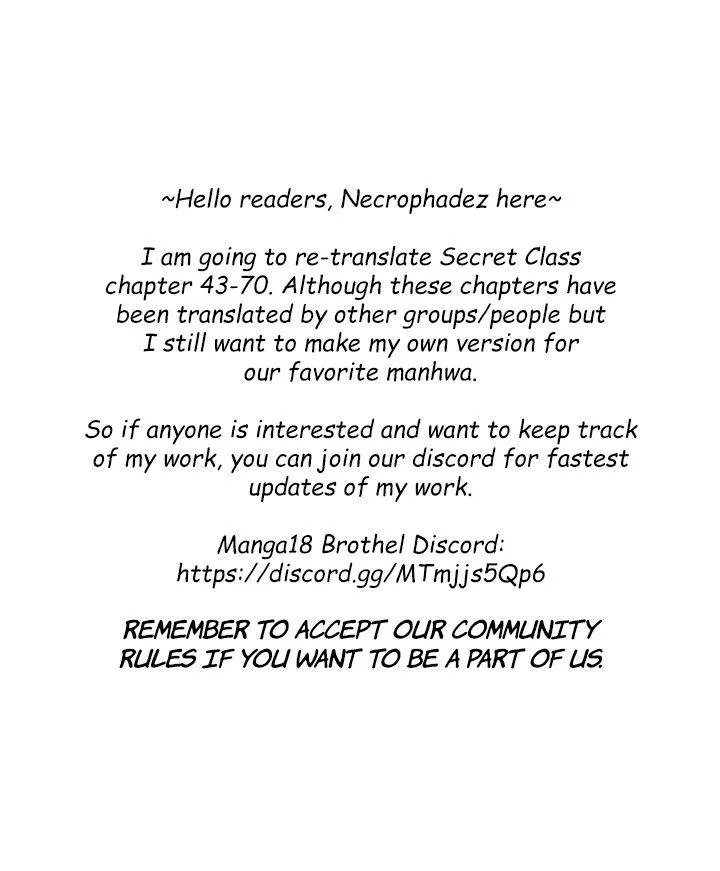 Secret Class Chapter 74 Image 1